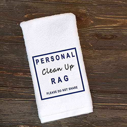 Personal Clean Up Rag Naughty Funny Wash Towel for Boyfriend Huaband Adult Humor Gift (Personal Clean Up Rag)