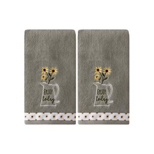 skl home by saturday knight ltd. enjoy today 2 pc hand towel set