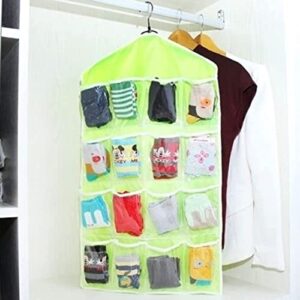 U-M 16 Pockets Clear Over Door Hanging Bag Shoe Rack Hanger Storage Organizer Durable Processed