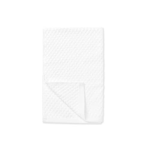 Amazon Basics Odor Resistant Textured Hand Towel, 16 x 26 Inches - 6-Pack, White