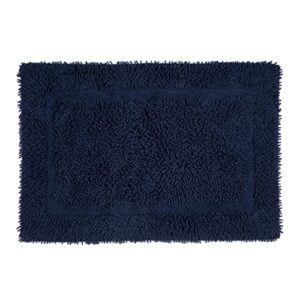 martex ringspun soft plush absorbent non slip bath rug for bathroom machine