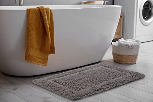 Martex Ringspun Soft Plush Absorbent Non Slip Bath Rug for Bathroom Machine