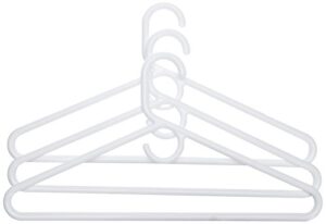 super heavy weight tubular hanger (3 pack), white