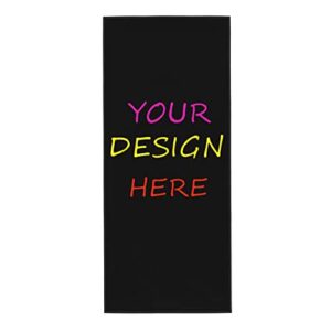 customized hand towel, custom towel, personalized decorative towel for bathroom, kitchen, and gym
