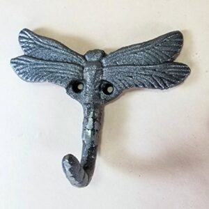 Dragonfly Cast Iron Bathroom Accessory Set 4 pc