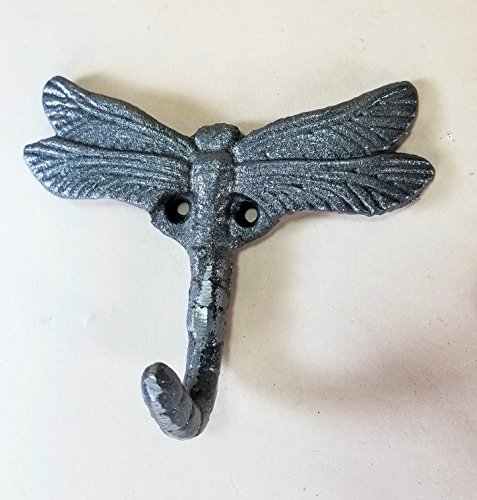 Dragonfly Cast Iron Bathroom Accessory Set 4 pc