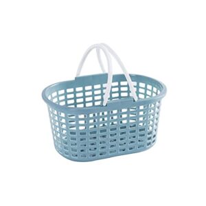 portable shower caddy basket with handle box, large storage organizer bin for shampoo body wash