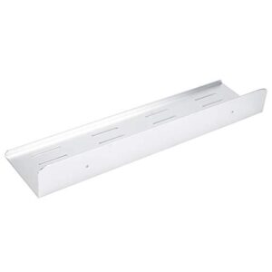 01 02 015 Storage Shelf, Drain Aluminum Floating Shelves Silver for Shower Gel for Small Items for Shavers