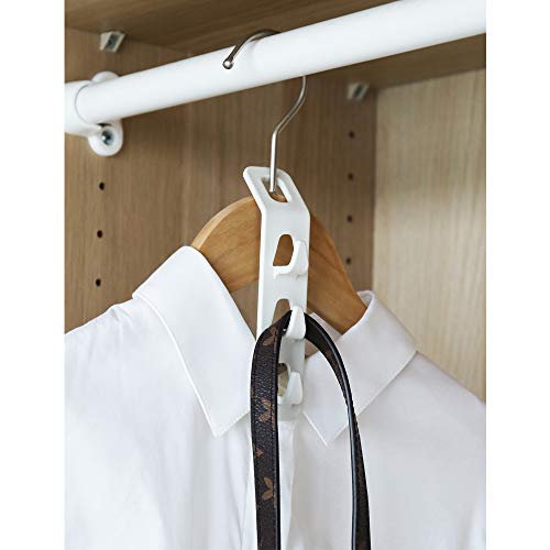 Clothes Hanger Connector Hooks, Cascading Clothes Hanger Hooks, pace Saving Series Multi-Function Multi-Layer Wall Chest Hanger Hook(12 Pcs)