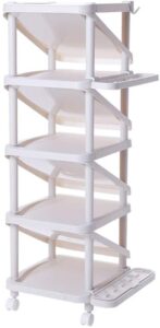 multi-layer rolling wheel cart shoe rack 9-layer two-way for kitchen home office craft garage salon shoe cabinet（ 90x36cm ） ventilated
