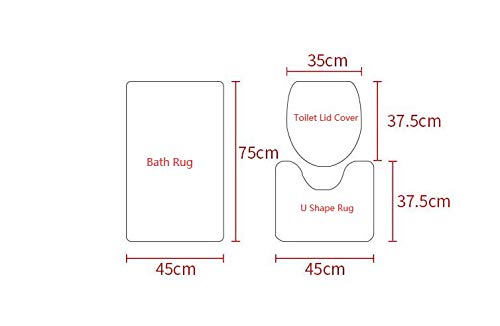 4PCS Animal 3D Printing Theme Shower Curtain and Bath Mat Set,Black Horse Decor Waterproof Non-Slip Bathroom Curtain and Rug Set with Hooks