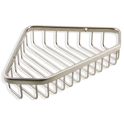 Signature Hardware 215282 Solid Brass Corner Shower Basket