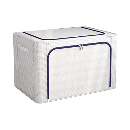 Capacity Storage Bins Moving Boxes Storage Storage Organizer Closet Organizers and Storage Clothing Closet Storage Toy Storage (Blue)