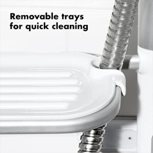 OXO Good Grips Aluminum Hose Shower Caddy - Silver