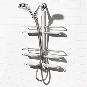 OXO Good Grips Aluminum Hose Shower Caddy - Silver