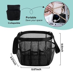 Attmu Mesh Shower Caddy Portable, Quick Dry Hanging Shower Tote Bag for College Dorm Room Essentials, Large Capacity Shower Caddy Dorm for Bathroom Gym Swimming