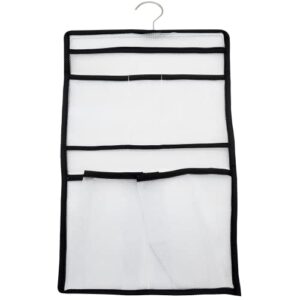 skybenders mesh 5 pocket hanging shower caddy 12in x 20in - over the door or shower curtain organizer, perfect for the gym, your next cruise, rv or camping trip. most desired traveling gift & great for college dorm showers.