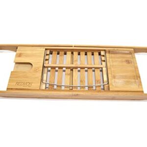 Bamboo Bathtub Caddy