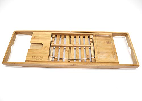 Bamboo Bathtub Caddy