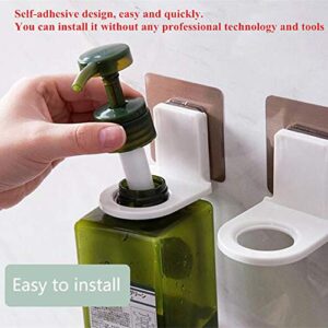 Shower Gel Bottle Rack Hook Bracket Bathroom Wall Magic Paste Shampoo Suction Wall Type Seamless Hook 3 Pack