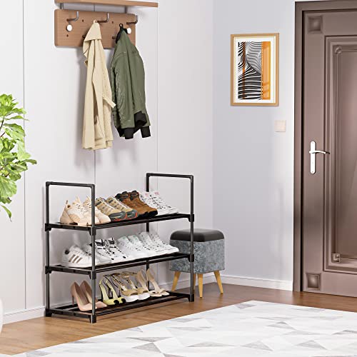 OYREL Shoe Rack, Sturdy Metal Shoe Rack Organizer,Narrow Shoe Rack,Shoe Racks for Closets,Shoes Rack,Shoe Stand,Shoe Shelf