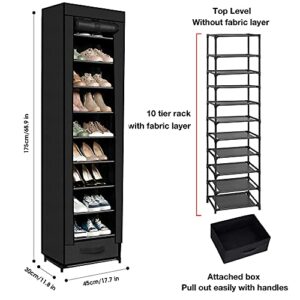 OYREL Shoe Rack, Sturdy Metal Shoe Rack Organizer,Narrow Shoe Rack,Shoe Racks for Closets,Shoes Rack,Shoe Stand,Shoe Shelf