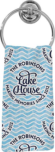 RNK Shops Lake House #2 Hand Towel - Full Print (Personalized)