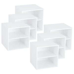michaels bulk 6 pack: modular cube with shelf by simply tidy™