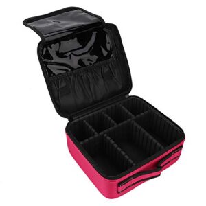 cosmetics bag professional portable osmetic brush organizer nail tool storage case multi-function for train case for woman for home for salon