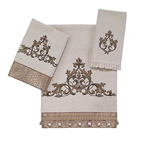 Avanti Linens Monaco Hand Towel, Ivory