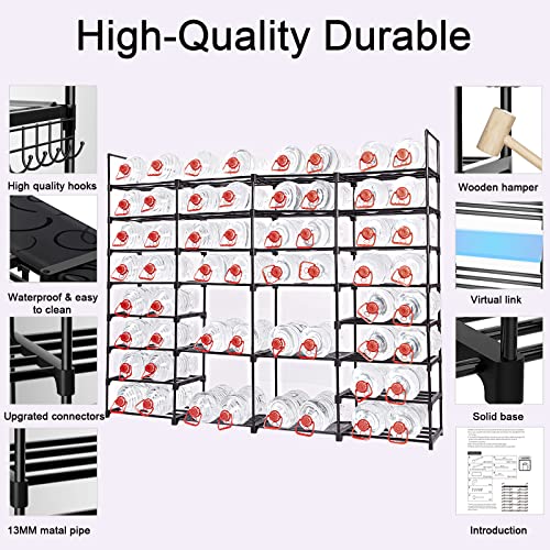 Mavivegue Shoe Rack, 8 Tier Large Shoe Rack Organizer Shoe Rack 10 Tier Shoe Rack,Shoe Stand