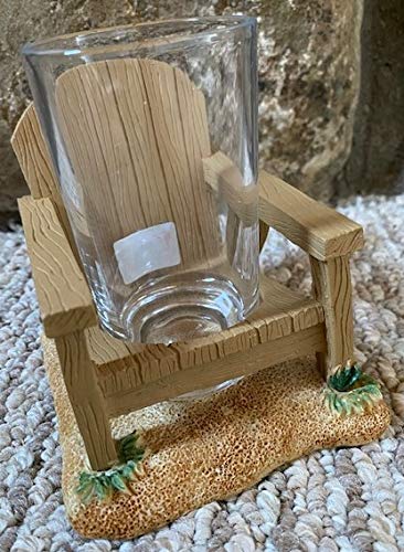 RuShi Nautical Bathroom Accessory Set, 5 pcs; 1 Lighthouse Hand Soap Holder; 1 Beach Tent Toothbrush Container; 2 Beach Chairs Glass Holders and 1 Starfish Themed soap Dish