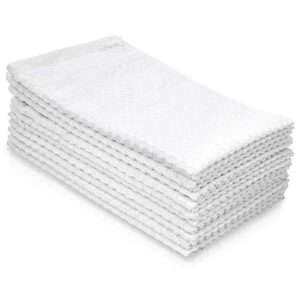 Simpli-Magic 79332 Cotton Hand Towels, Blue/White, 10 Pack