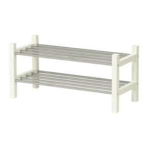 ikea tjusig - shoe rack, white - 79 cm