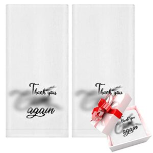 rtteri 2 pcs funny wash towel gifts from wife thank you adult humor gift cotton for him naughty gifts for him towel for husband easter birthday party, 28 x 12 inches