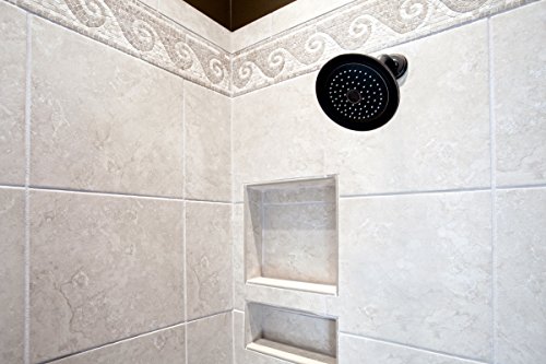 Ez-niches - USA - Ezsn - Footrest - 8in X 7in - Made To Tile - Recessed Tile Wall Shampoo Soap Niche Footrest