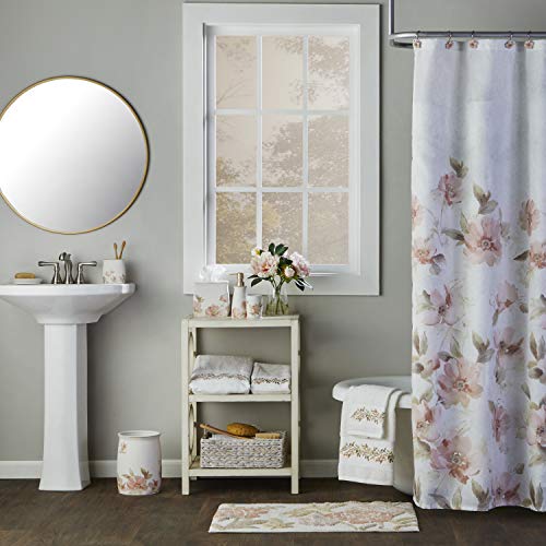 SKL HOME by Saturday Knight Ltd. - U1108010830203 Misty Floral 2-Piece Hand Towel Set, White