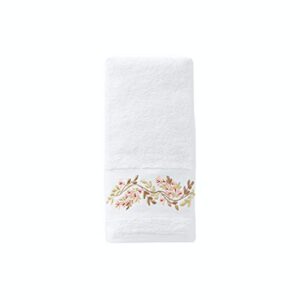 SKL HOME by Saturday Knight Ltd. - U1108010830203 Misty Floral 2-Piece Hand Towel Set, White