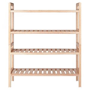 Winsome Mercury Shoe Rack, Natural, 27.24x10.71x32.01