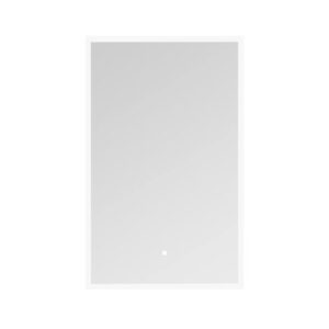 AQUADOM Edge Royale 24in x 32in x 5in Right Hinged LED Medicine Mirror Cabinet Recessed or Surface Mounted, Defogger, Dimmer, LED 3X Makeup Mirror, Electrical Outlets