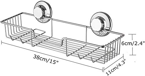 iPEGTOP Suction Shower Caddy and Soap Dish