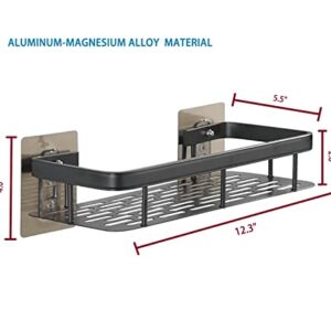 Shower Caddy Shelf Organizer Rack,No Drilling Adhesive Bathroom Shelves Basket Inside Shower,Kitchen Sink Caddy Organizer,Wall Mount Shower Storage Home Organization Rv Accessories.