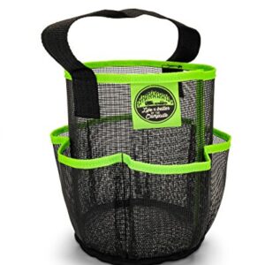 Camco 51997 Shower Caddy, 1 Pack, Black/Green