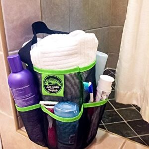 Camco 51997 Shower Caddy, 1 Pack, Black/Green