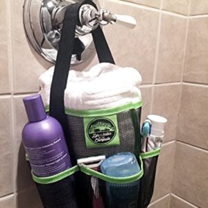 Camco 51997 Shower Caddy, 1 Pack, Black/Green