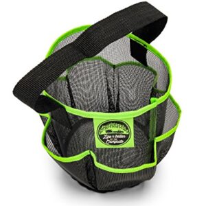 Camco 51997 Shower Caddy, 1 Pack, Black/Green