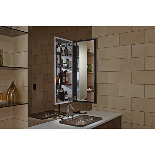 Kohler 540480 Catalan Medicine Cabinet, Satin Anodized Aluminum