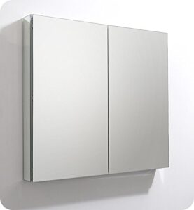 fresca 40" wide x 36" tall bathroom medicine cabinet w/mirrors