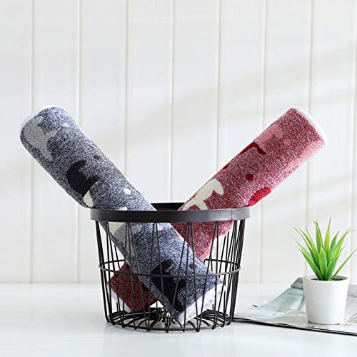 Hand Drying Towels Kitchen, 5 Pieces of Dry Towels for Hands, Soft and Skin-Friendly Cotton, Water Absorption, Fresh and Breathable, Suitable for Kitchen and Bathroom