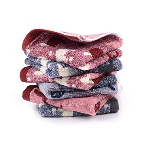 Hand Drying Towels Kitchen, 5 Pieces of Dry Towels for Hands, Soft and Skin-Friendly Cotton, Water Absorption, Fresh and Breathable, Suitable for Kitchen and Bathroom